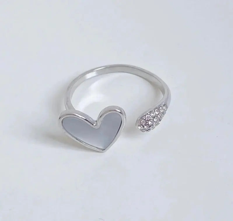Bague ajustable cœur ODE D’ORIENT