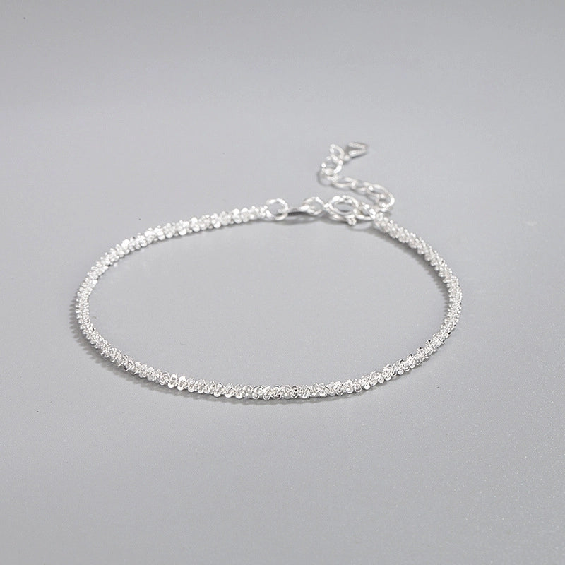 Bracelet vague argenté