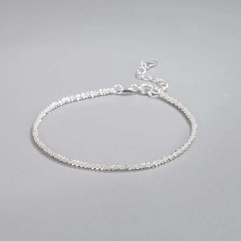 Bracelet vague argenté ODE D’ORIENT