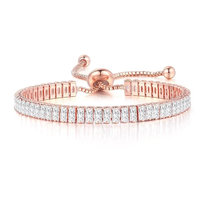 Bracelet ajustable pierre rectangles ODE D’ORIENT