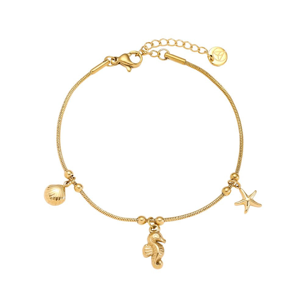 Bracelet charms thème mer