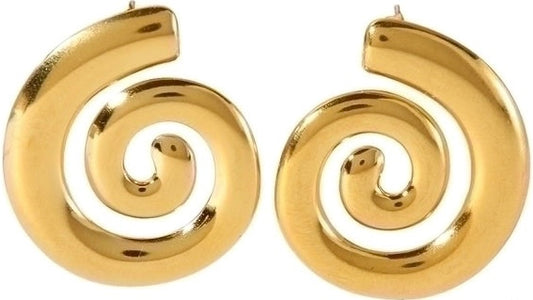 Boucle d’oreille spirale
