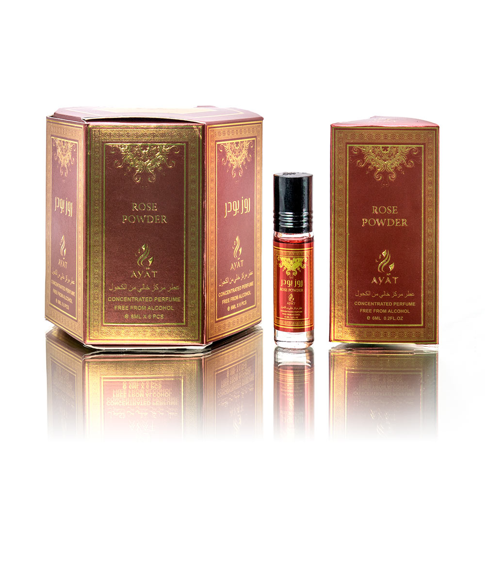 Huile Parfumée Rose Powder