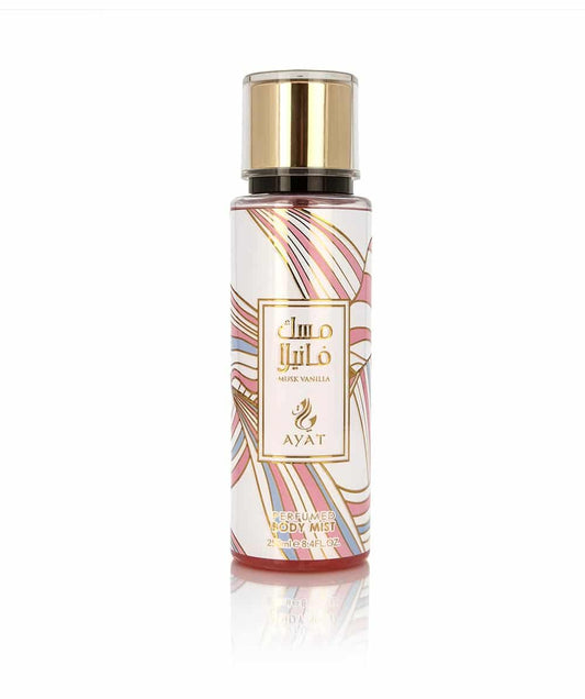 Brume pour le corp musk vanilla de dubai