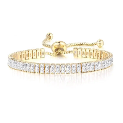 Bracelet ajustable pierre rectangles ODE D’ORIENT