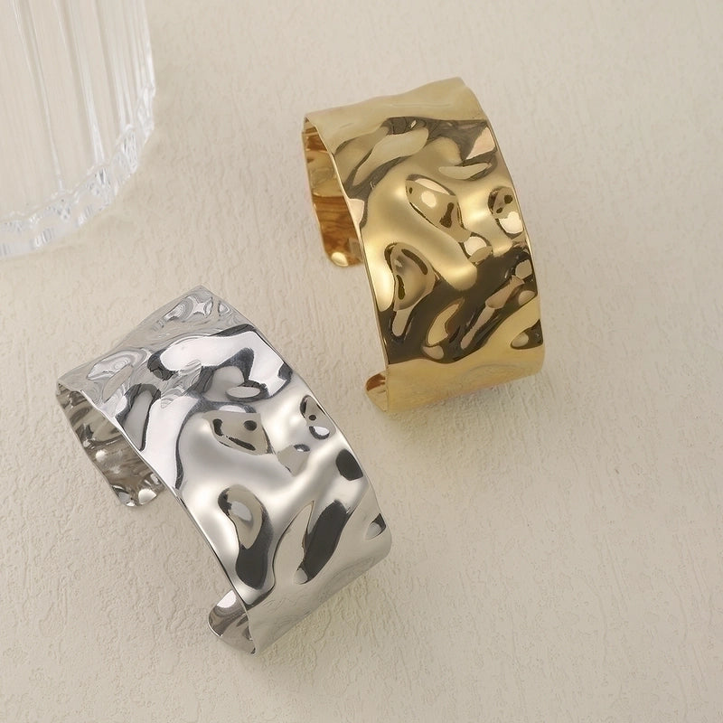 Bracelet jonc martelé