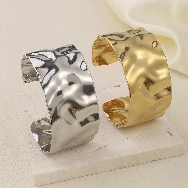Bracelet jonc martelé