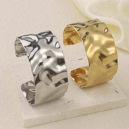 Bracelet jonc martelé