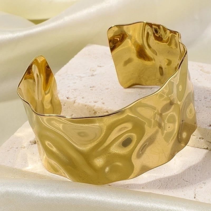 Bracelet jonc martelé