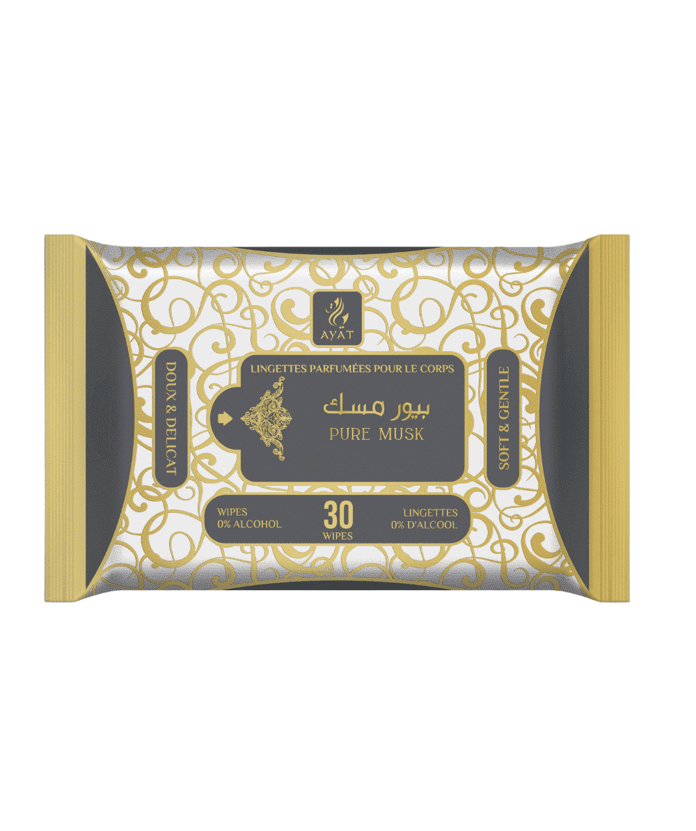 Lingettes Intimes Parfumées Pure Musk ODE D’ORIENT